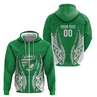 Manawatu 2026 Rugby Custom Zip Hoodie NZ Maori Silver Fern LT14 - Polynesian Pride