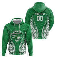 Manawatu 2026 Rugby Custom Zip Hoodie NZ Maori Silver Fern