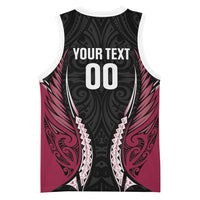 North Harbour 2026 Rugby Custom Basketball Jersey NZ Maori Silver Fern