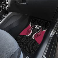 North Harbour 2026 Rugby Custom Car Mats NZ Maori Silver Fern