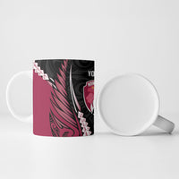 North Harbour 2026 Rugby Custom Ceramic Mug NZ Maori Silver Fern LT14 - Polynesian Pride