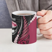 North Harbour 2026 Rugby Custom Ceramic Mug NZ Maori Silver Fern LT14 - Polynesian Pride