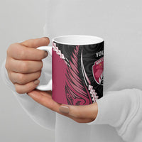 North Harbour 2026 Rugby Custom Ceramic Mug NZ Maori Silver Fern LT14 - Polynesian Pride