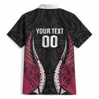 North Harbour 2026 Rugby Custom Hawaiian Shirt NZ Maori Silver Fern LT14 - Polynesian Pride