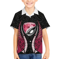 North Harbour 2026 Rugby Custom Hawaiian Shirt NZ Maori Silver Fern LT14 - Polynesian Pride
