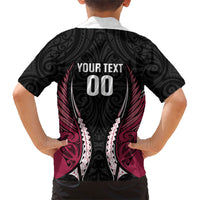 North Harbour 2026 Rugby Custom Hawaiian Shirt NZ Maori Silver Fern LT14 - Polynesian Pride