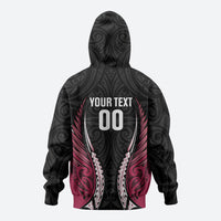 North Harbour 2026 Rugby Custom Hoodie NZ Maori Silver Fern LT14 - Polynesian Pride