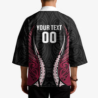 North Harbour 2026 Rugby Custom Kimono NZ Maori Silver Fern