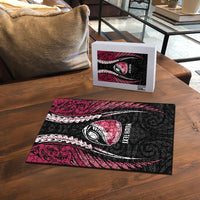 North Harbour 2026 Rugby Custom Puzzle NZ Maori Silver Fern LT14 - Polynesian Pride