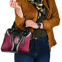 North Harbour 2026 Rugby Custom Shoulder Handbag NZ Maori Silver Fern LT14 - Polynesian Pride
