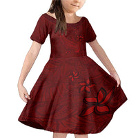 Oxblood Polynesia Family Matching Mermaid Dress and Hawaiian Shirt Hawaiian Tribal Hammerhead Shark Tattoo