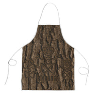 Kioranga Moriori New Zealand Apron Kopi Rakau Carving Art LT14 Brown - Polynesian Pride