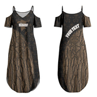 Moriori Kekoru New Zealand Personalised Couples Matching Summer Maxi Dress and Hawaiian Shirt Kopi Rakau Carving Chatham Islands Map LT14 - Polynesian Pride
