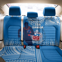 Samoa Rugby Back Car Seat Cover Pacific 2023 Go Toa Samoa LT14 - Polynesian Pride