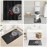 Philippines Strong Bathroom Set Filipino Map Polynesian Tattoo - Polynesian Pride
