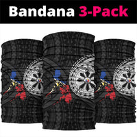 Philippines Strong Neck Gaiter Filipino Map Polynesian Tattoo - Polynesian Pride