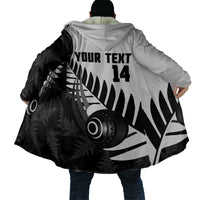 New Zealand Lawn Bowls Custom Cloak Aotearoa Silver Fern - Polynesian Pride