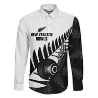 New Zealand Lawn Bowls Custom Family Matching Summer Maxi Dress and Hawaiian Shirt Aotearoa Silver Fern - Polynesian Pride