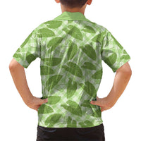 Green Hawaii Kalo Palaka Motifs Hawaiian Shirt Hawaiian Taro Leaves Elegant Vibes - Polynesian Pride