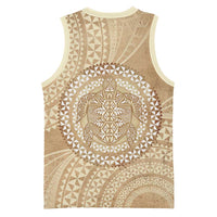 Tonga Ngatu Turtle Basketball Jersey Vintage Tongan Tapa Cloth