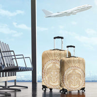 Tonga Ngatu Turtle Luggage Cover Vintage Tongan Tapa Cloth LT14 - Polynesian Pride