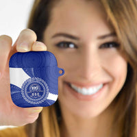 Queen Salote College 100th Anniversary Personalized AirPods Case Est 1926 Kolisi Fefine Tongan Ngatu Pattern LT14 - Polynesian Pride