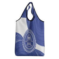 Queen Salote College 100th Anniversary Personalized Grocery Bag Est 1926 Kolisi Fefine Tongan Ngatu Pattern
