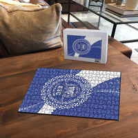 Queen Salote College 100th Anniversary Personalized Puzzle Est 1926 Kolisi Fefine Tongan Ngatu Pattern