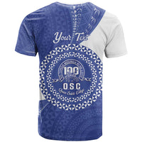 Queen Salote College 100th Anniversary Personalized T Shirt Est 1926 Kolisi Fefine Tongan Ngatu Pattern LT14 - Polynesian Pride