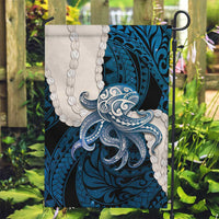 Blue Galaxy Polynesia Tribal Octopus Tattoo Garden Flag Pikake Lei Polynesian Pattern