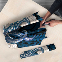 Blue Galaxy Polynesia Tribal Octopus Tattoo Umbrella Pikake Lei Polynesian Pattern