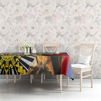 Personalised Philippines Eagle Tablecloth Filipino Sun Mix Sampaguita Flower LT14 - Polynesian Pride