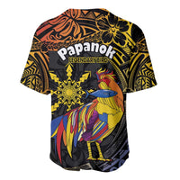 Philippines Sarimanok Baseball Jersey Papanok Legendary Bird Okir Polynesian Pattern