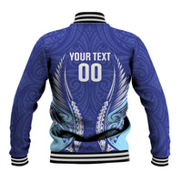Northland 2026 Rugby Custom Baseball Jacket NZ Maori Silver Fern