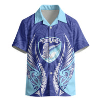 Northland 2026 Rugby Custom Kid Hawaiian Shirt NZ Maori Silver Fern LT14 - Polynesian Pride