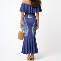Northland 2026 Rugby Custom Mermaid Dress NZ Maori Silver Fern LT14 - Polynesian Pride