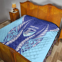 Northland 2026 Rugby Custom Quilt NZ Maori Silver Fern