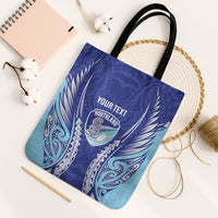 Northland 2026 Rugby Custom Tote Bag NZ Maori Silver Fern LT14 Black Strap One Size Blue - Polynesian Pride