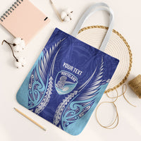 Northland 2026 Rugby Custom Tote Bag NZ Maori Silver Fern LT14 White Strap One Size Blue - Polynesian Pride