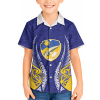 Otago 2026 Rugby Custom Hawaiian Shirt NZ Maori Silver Fern LT14 - Polynesian Pride