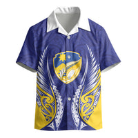 Otago 2026 Rugby Custom Kid Hawaiian Shirt NZ Maori Silver Fern LT14 - Polynesian Pride
