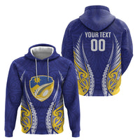 Otago 2026 Rugby Custom Zip Hoodie NZ Maori Silver Fern LT14 - Polynesian Pride