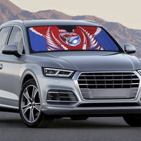 Southland 2026 Rugby Custom Auto Sun Shade NZ Maori Silver Fern LT14 - Polynesian Pride