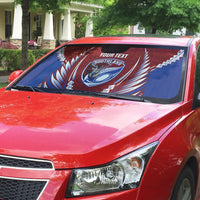 Southland 2026 Rugby Custom Auto Sun Shade NZ Maori Silver Fern LT14 - Polynesian Pride