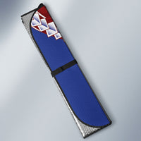 Southland 2026 Rugby Custom Auto Sun Shade NZ Maori Silver Fern LT14 - Polynesian Pride
