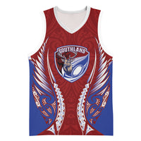 Southland 2026 Rugby Custom Basketball Jersey NZ Maori Silver Fern