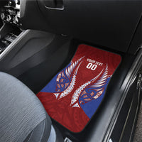 Southland 2026 Rugby Custom Car Mats NZ Maori Silver Fern LT14 - Polynesian Pride