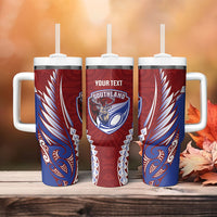 Southland 2026 Rugby Custom Tumbler With Handle NZ Maori Silver Fern