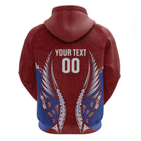 Southland 2026 Rugby Custom Zip Hoodie NZ Maori Silver Fern LT14 - Polynesian Pride