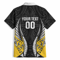 Taranaki 2026 Rugby Custom Hawaiian Shirt NZ Maori Silver Fern LT14 - Polynesian Pride